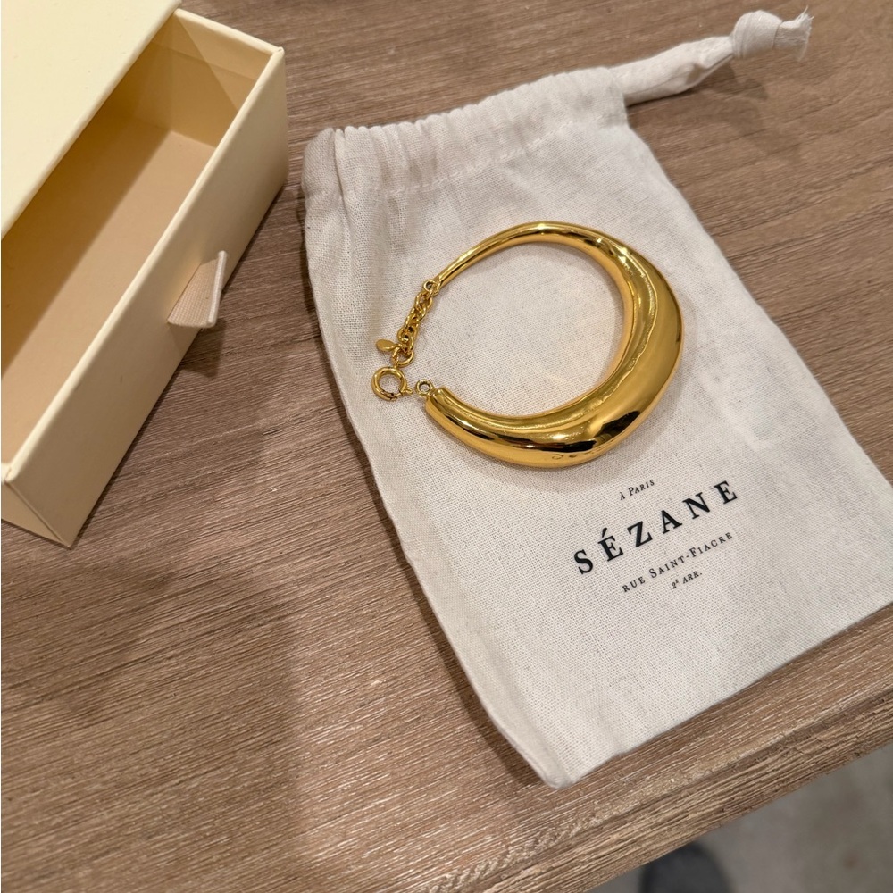 Sezane Gold Lou Bracelet